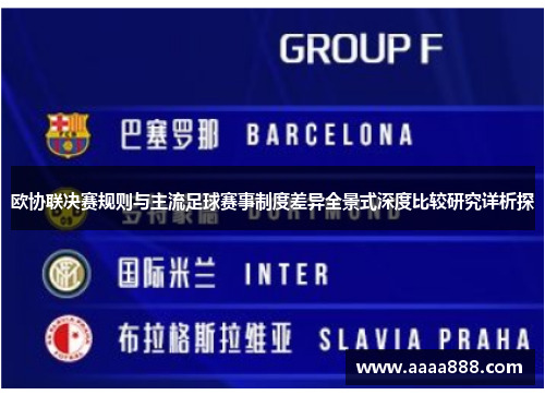 欧协联决赛规则与主流足球赛事制度差异全景式深度比较研究详析探 欧协联决赛规则与主流足球赛事制度差异全景式深度比较研究详析探